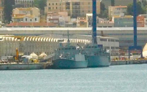 Mine hunters arrive in Gibraltar fitted with new technology